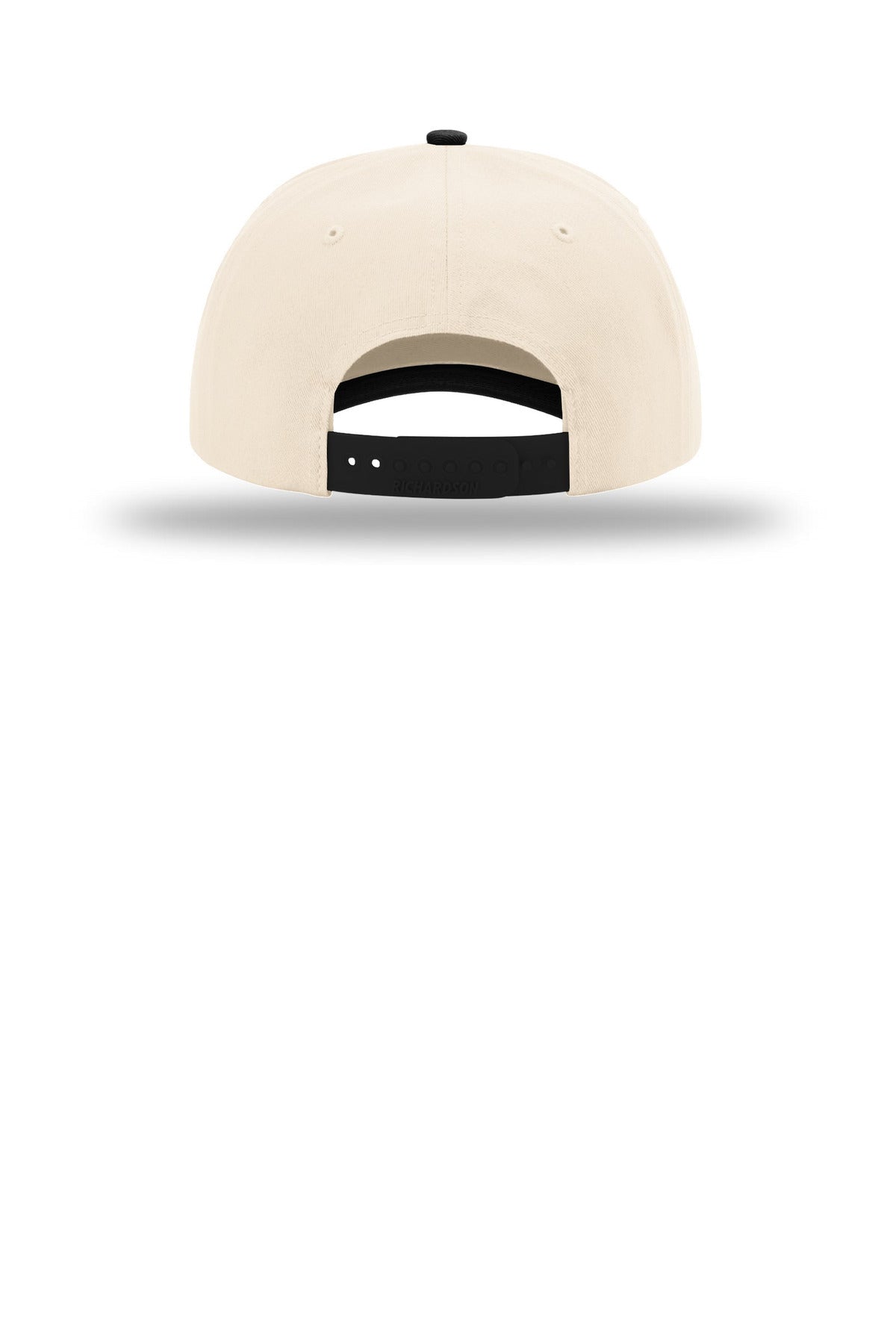 Richardson 5-Panel Relaxed Gramps - Cream/ Cream/ Black - flat back