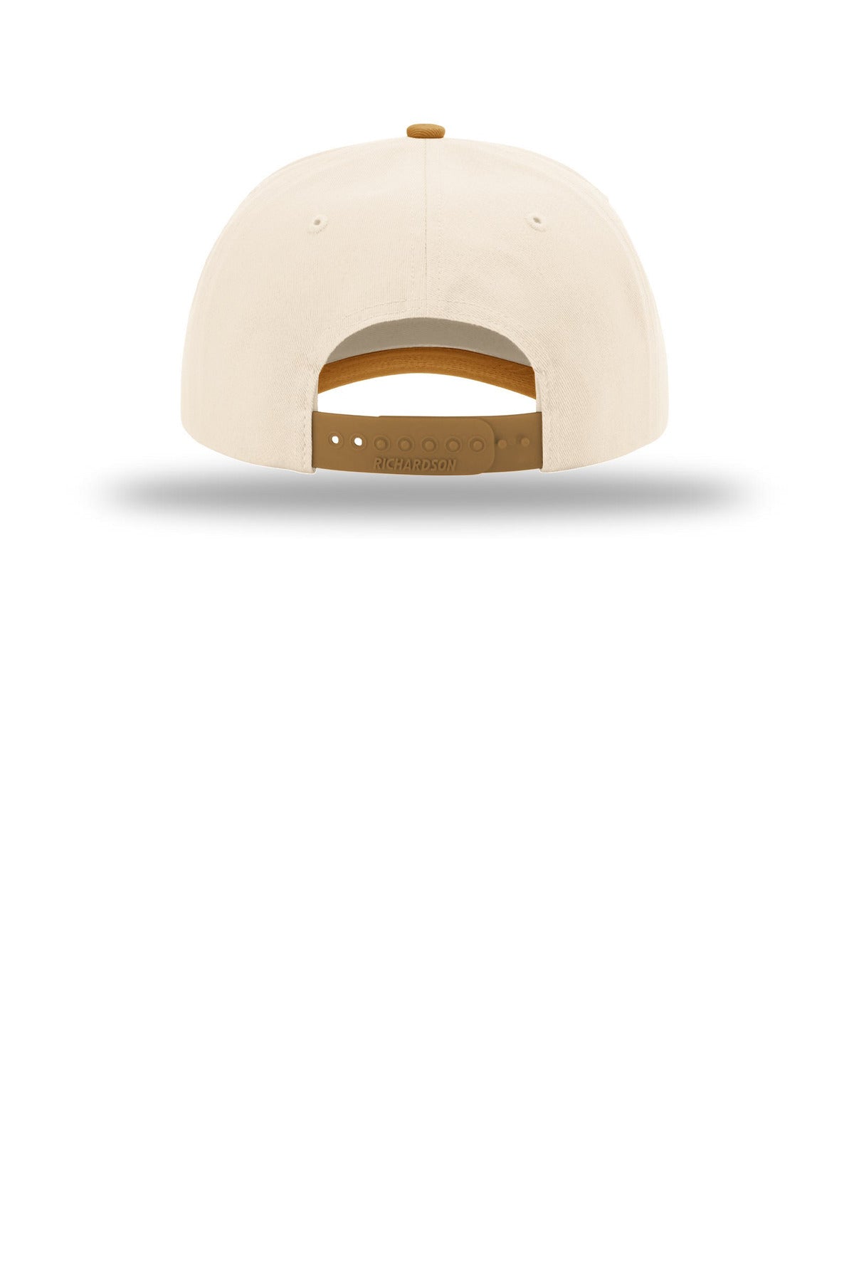 Richardson 5-Panel Relaxed Gramps - Cream/ Cream/ Wheat - flat back
