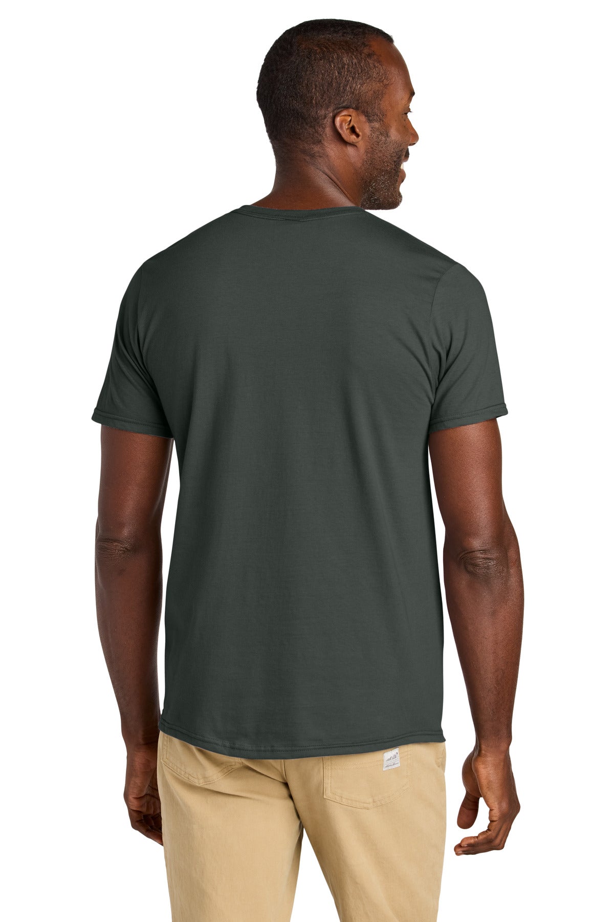 Jerzees Classics Unisex Cotton T-Shirt - Charcoal Grey - back