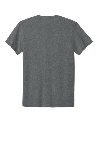 Jerzees Classics Unisex Cotton T-Shirt - Graphite Heather - flat back