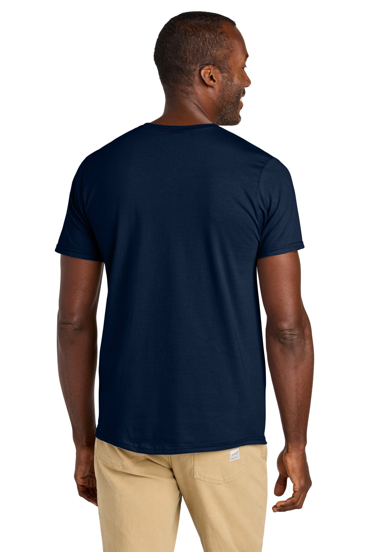 Jerzees Classics Unisex Cotton T-Shirt - J. Navy - back