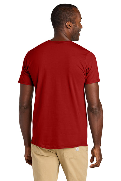Jerzees Classics Unisex Cotton T-Shirt - True Red - back