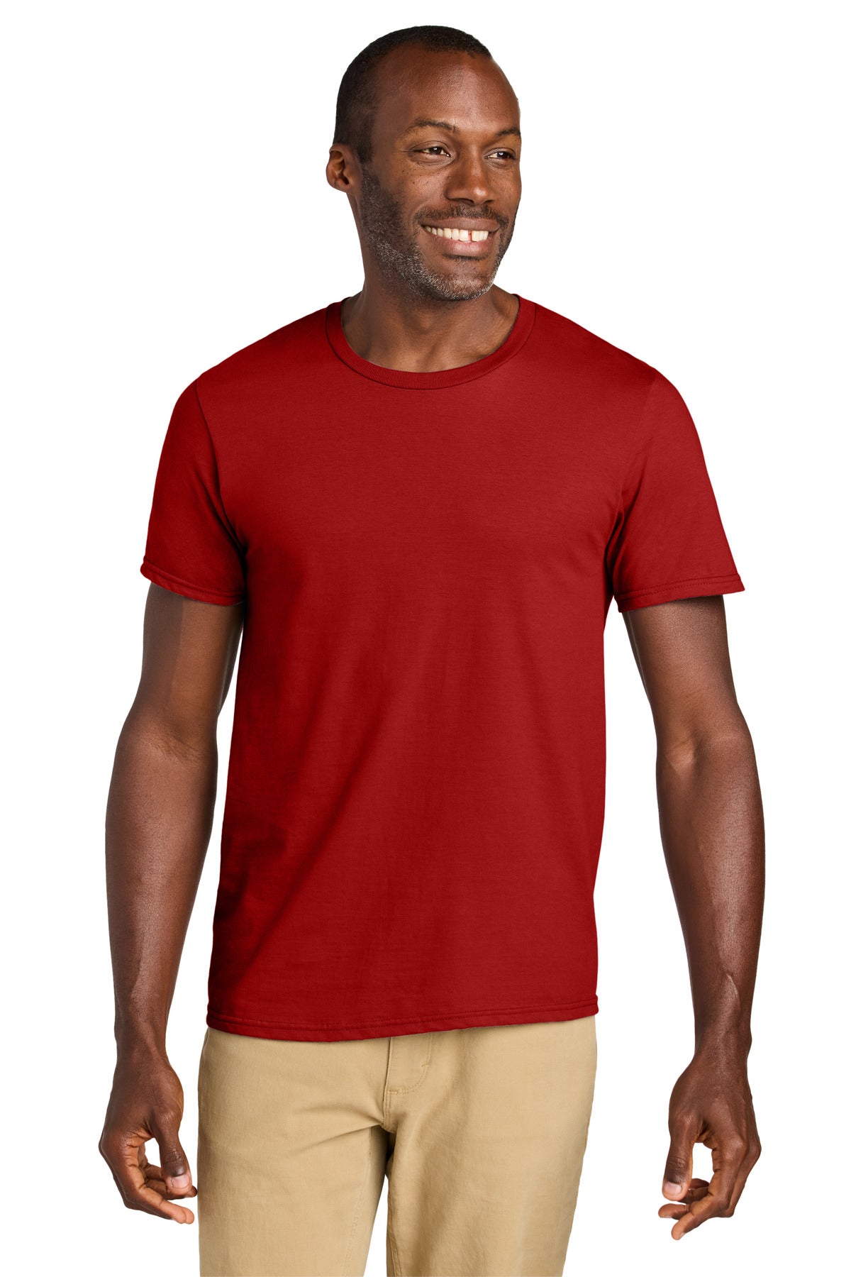 Jerzees Classics Unisex Cotton T-Shirt - True Red - front