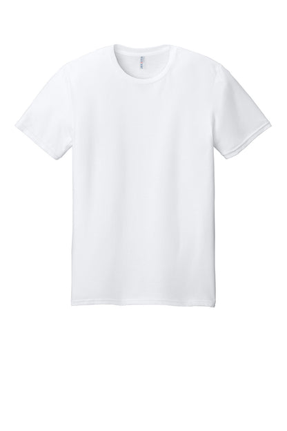 Jerzees Classics Unisex Cotton T-Shirt - White - flat front