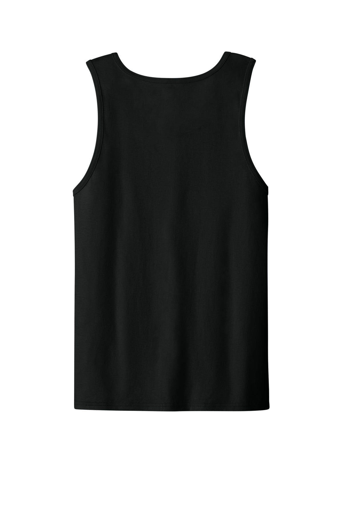 Jerzees Classics Unisex Cotton Tank - Black Ink - flat back