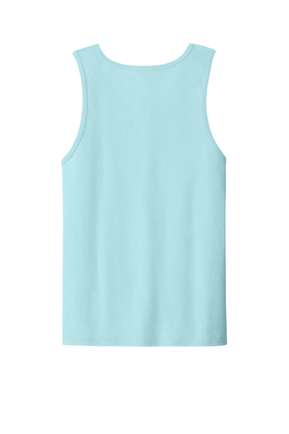 Jerzees Classics Unisex Cotton Tank - Breezy Blue - flat back