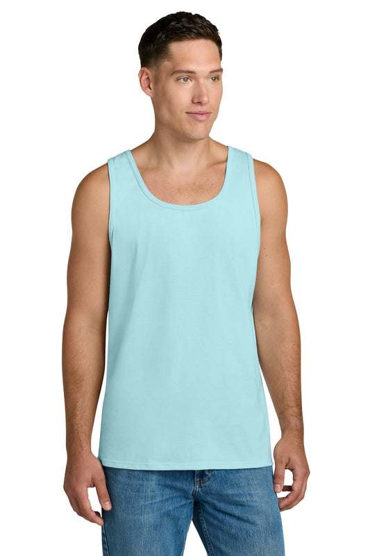Jerzees Classics Unisex Cotton Tank - Breezy Blue - front