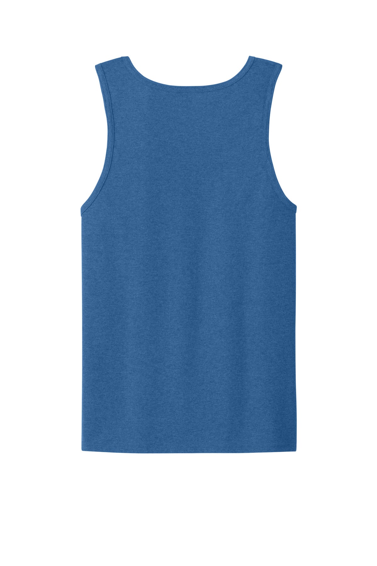 Jerzees Classics Unisex Cotton Tank - Retro Heather Royal - flat back