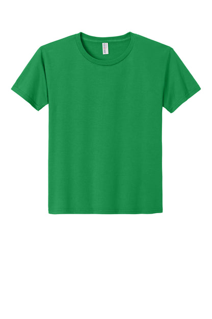 Jerzees Classics Youth Cotton T-Shirt - Kelly - flat front