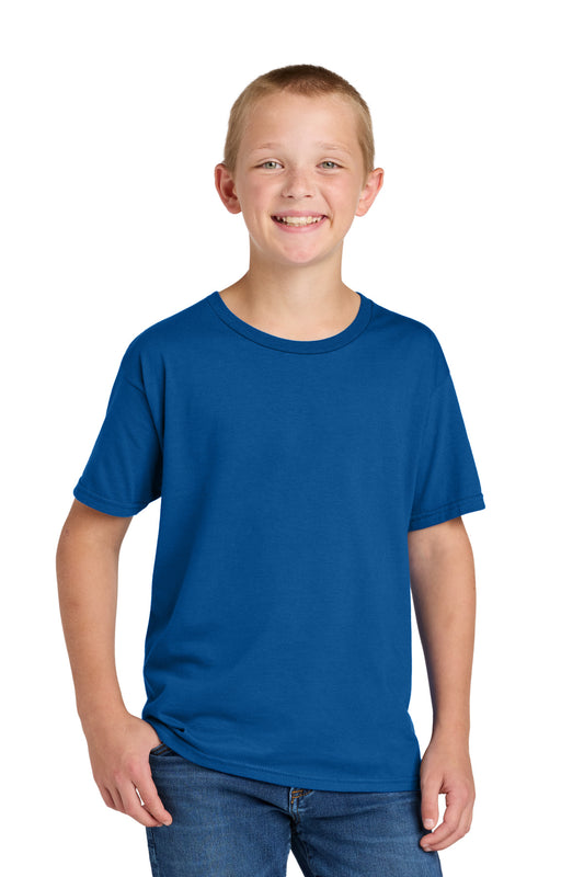 Jerzees Classics Youth Cotton T-Shirt - Royal - front