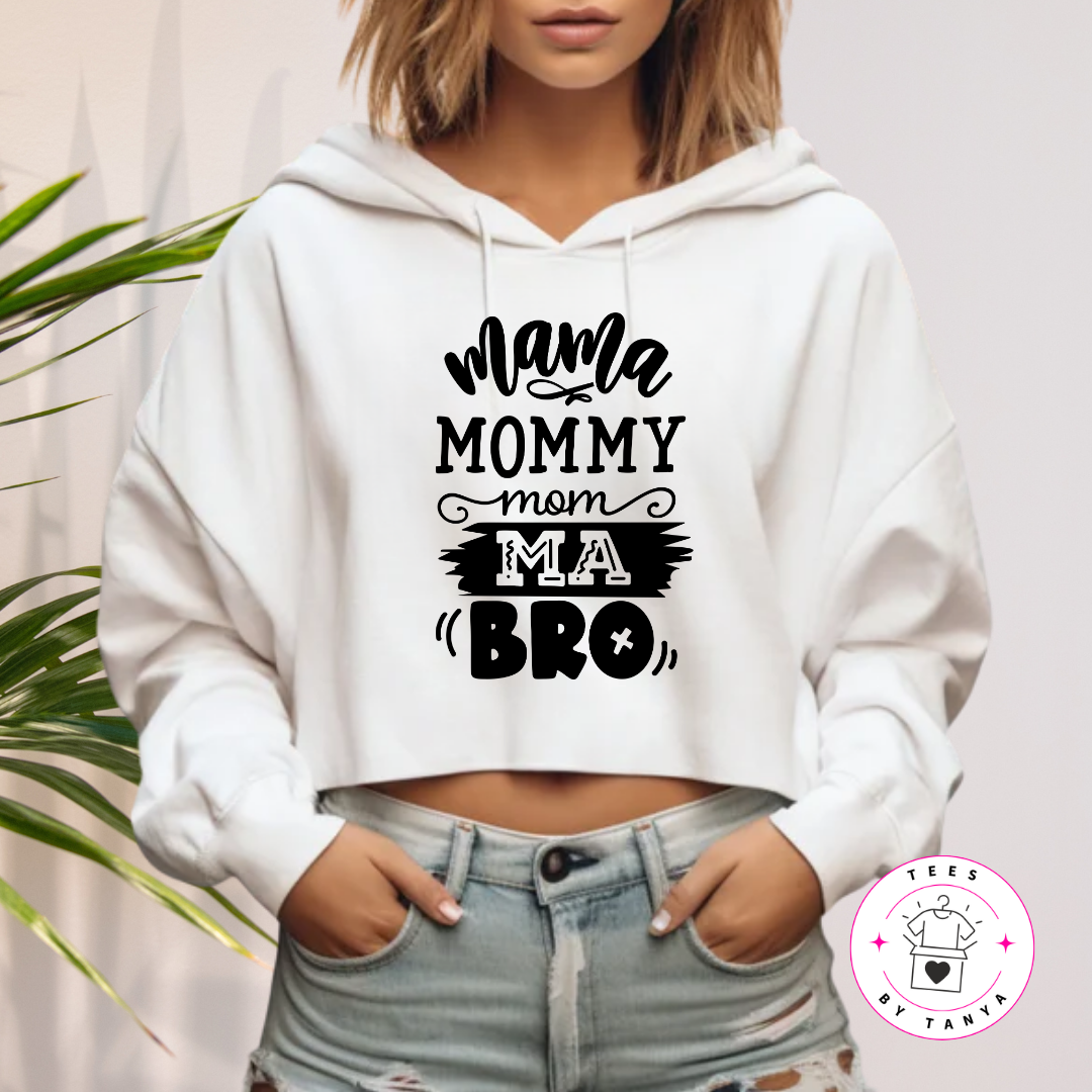 Funny Mom Shirt "Mama Mommy Mom Ma Bro" Tee