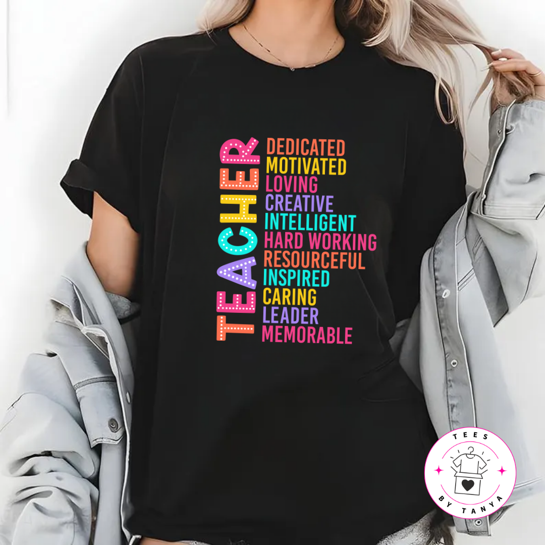 Motivational Back to School Teacher Shirt