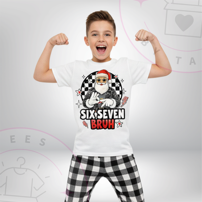 Six Seven Santa Bruh Shirt