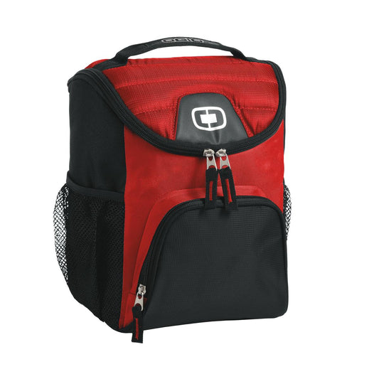 OGIO Chill 6-12 Can Cooler - Red - front