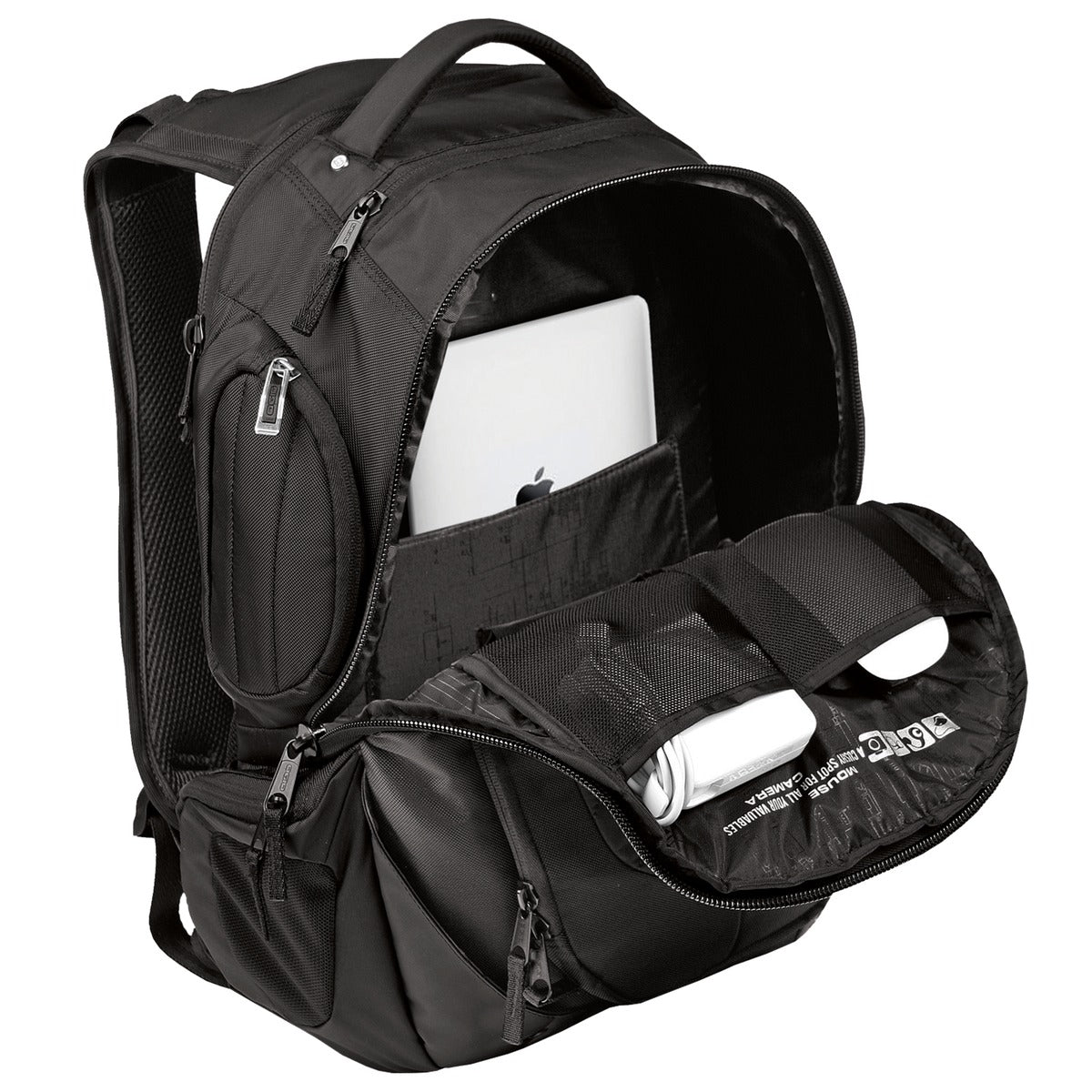 OGIO Squadron Pack - Black - flat front