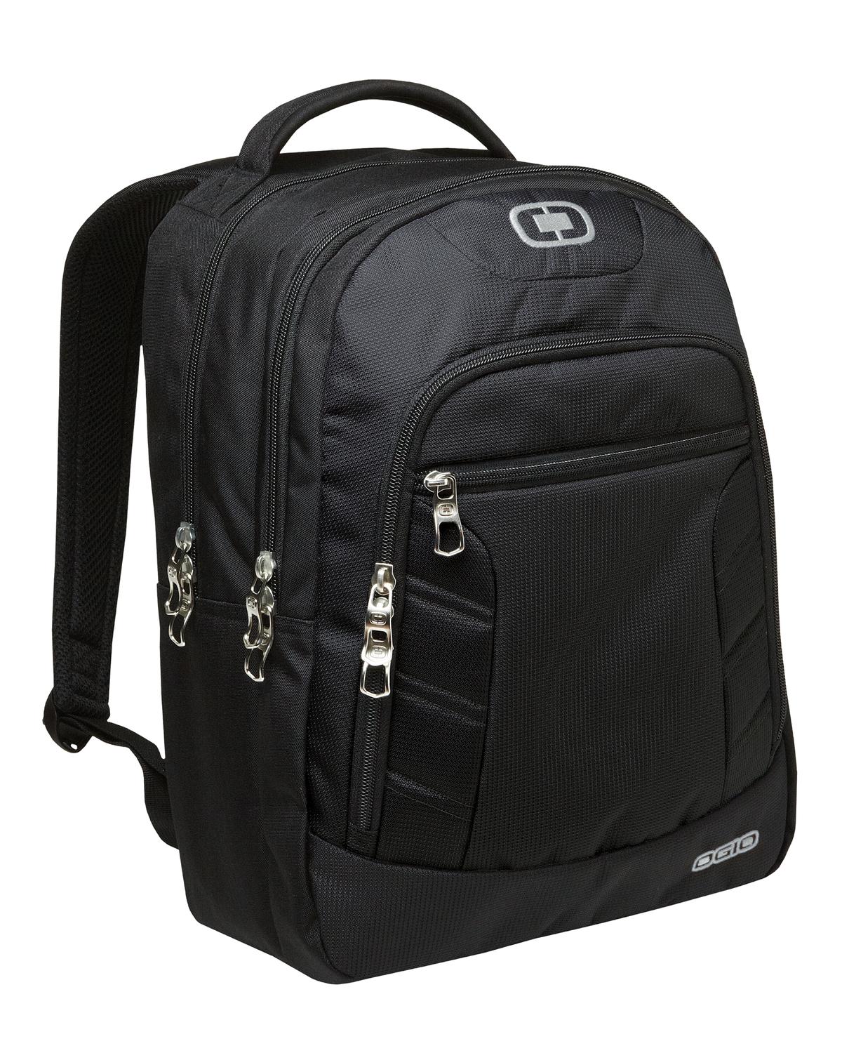 OGIO Colton Pack - Black/ Silver - front
