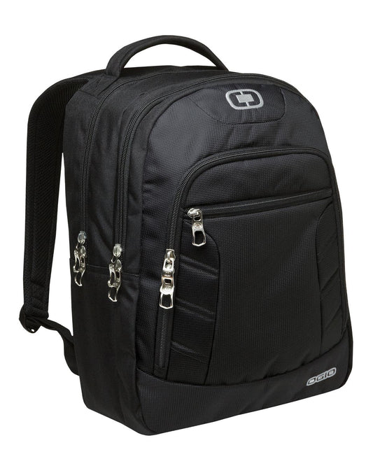 OGIO Colton Pack - Black/ Silver - front
