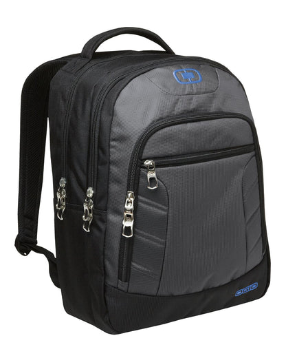 OGIO Colton Pack - Diesel Grey/ Electric Blue - front