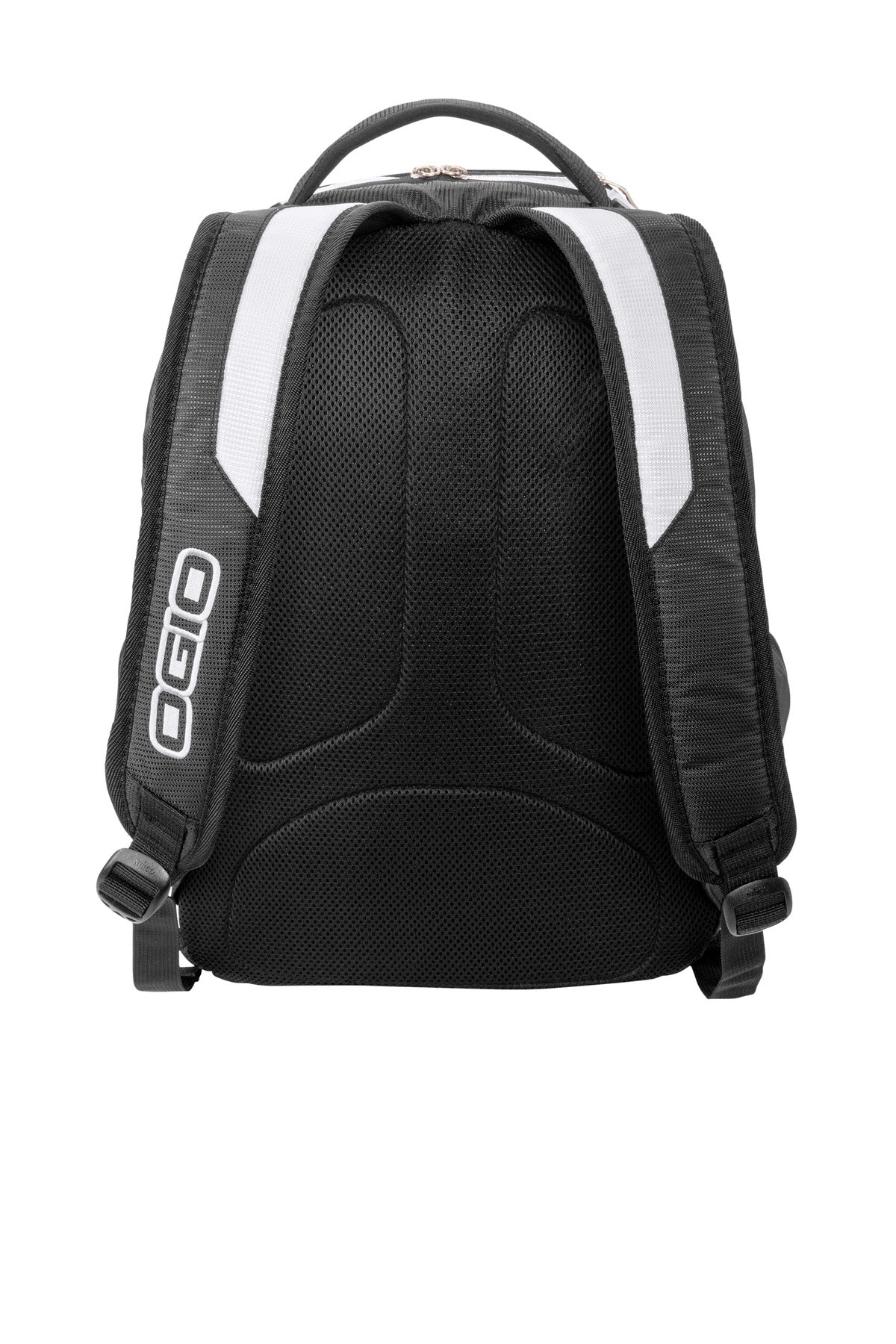 OGIO Bullion Pack - White/ Black/ Silver - flat back