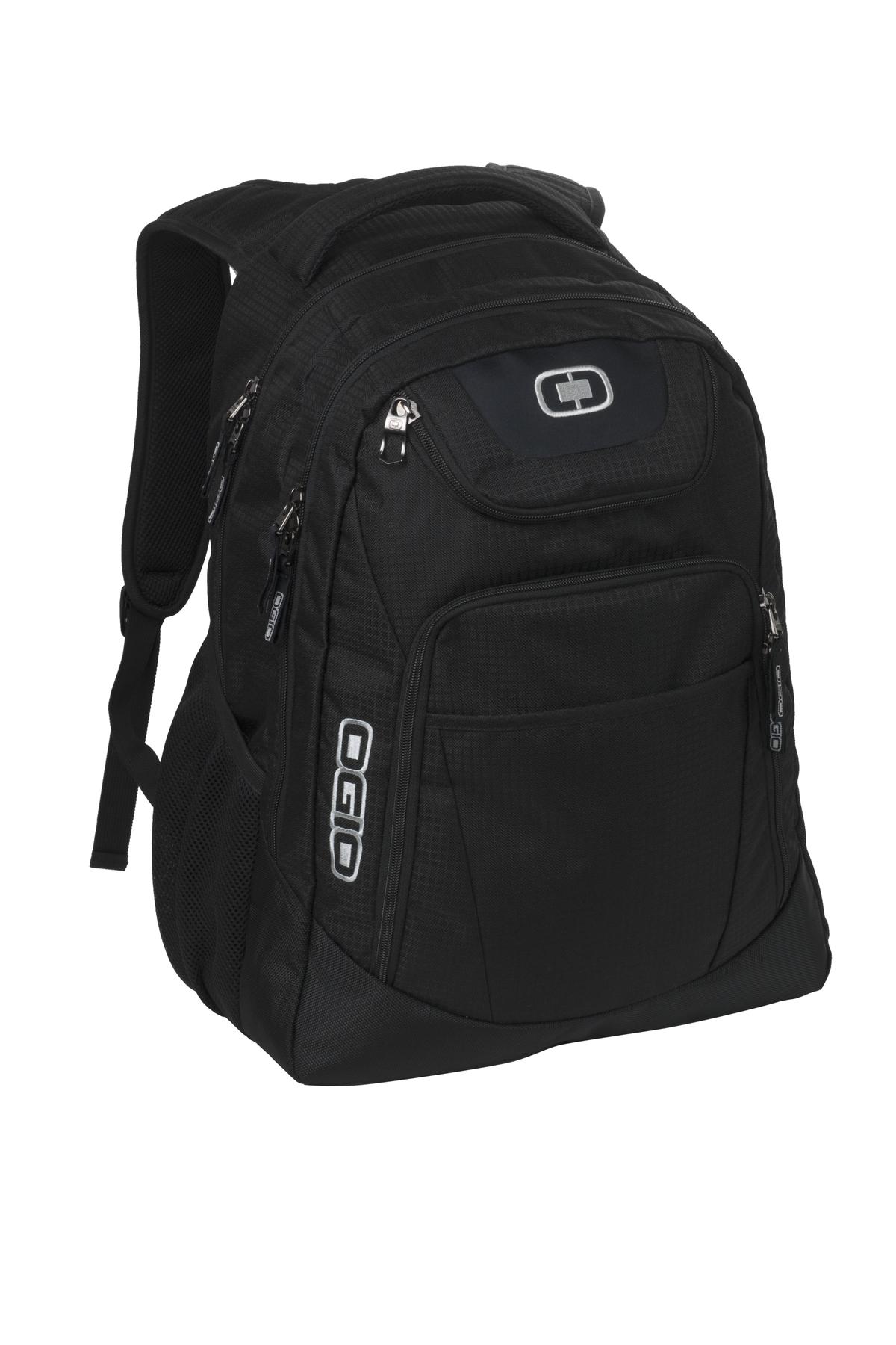 OGIO Excelsior Pack - Black/ Silver - front