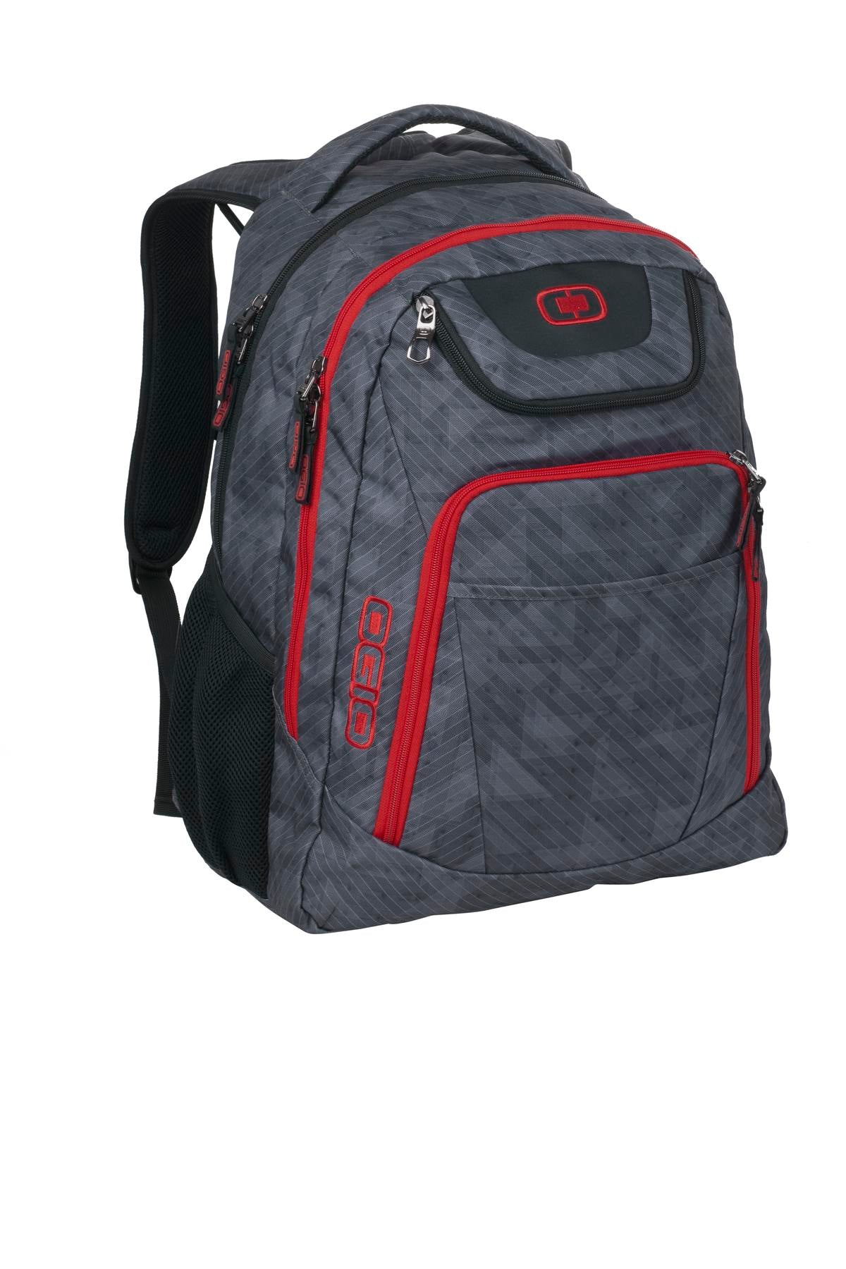 OGIO Excelsior Pack - Cynderfunk/ Red - front