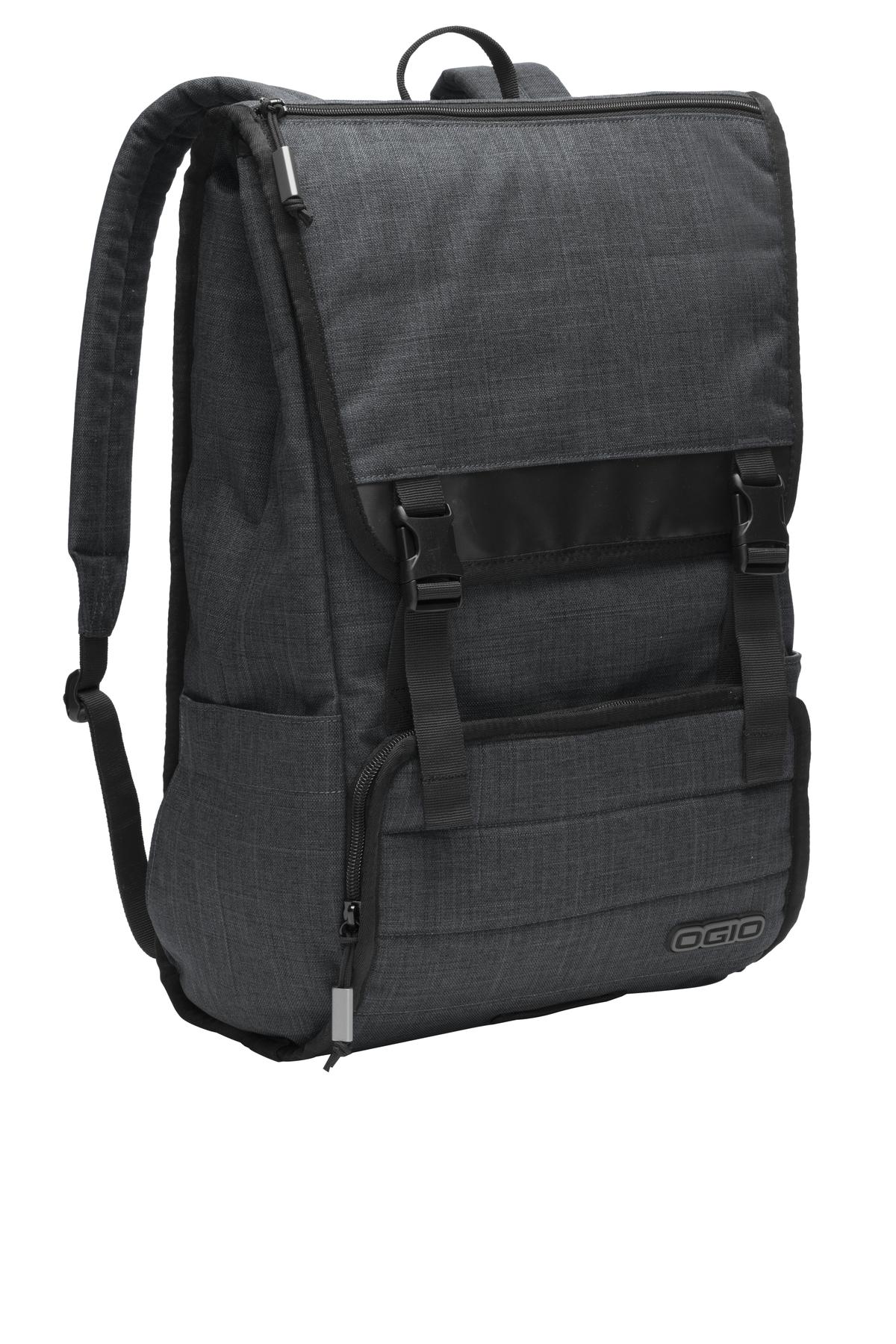OGIO Apex Rucksack - Heather Grey - front