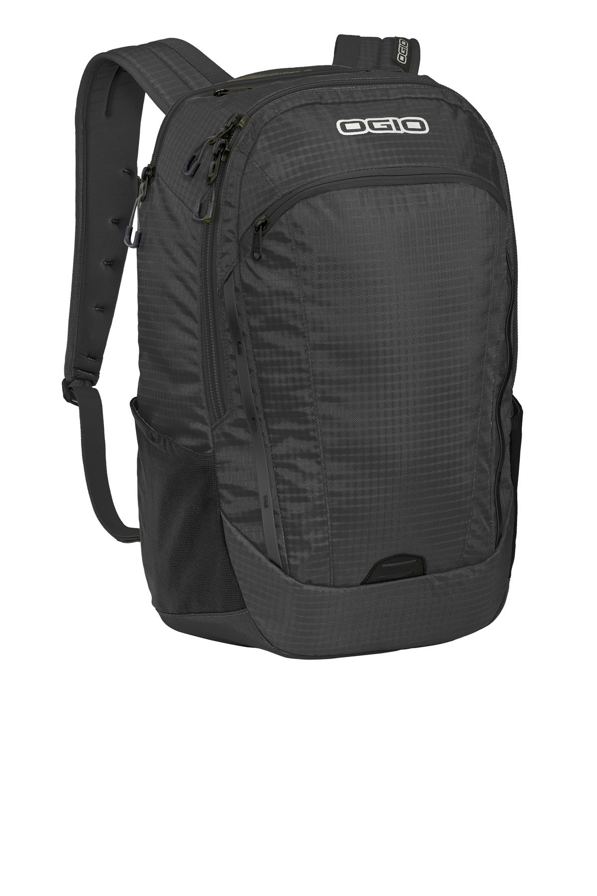 OGIO Shuttle Pack - Black/ Black - flat front