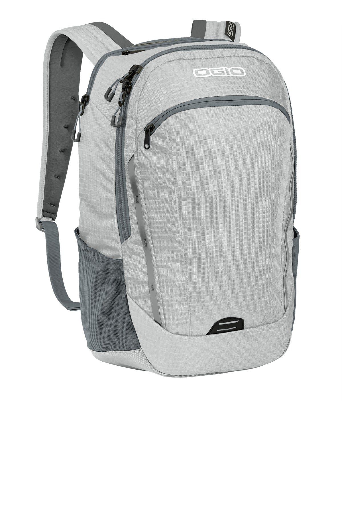 OGIO Shuttle Pack - Harbor Grey/ Silver - flat front