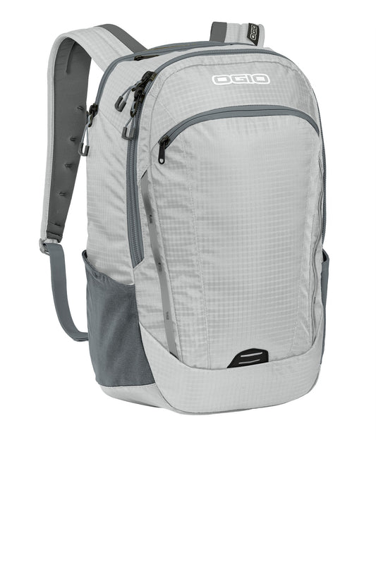 OGIO Shuttle Pack - Harbor Grey/ Silver - flat front