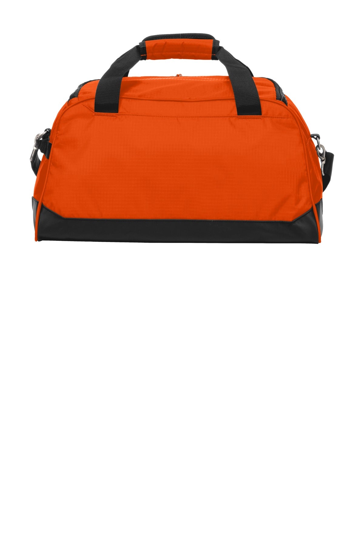 OGIO Breakaway Duffel - Hot Orange/ Black - flat back