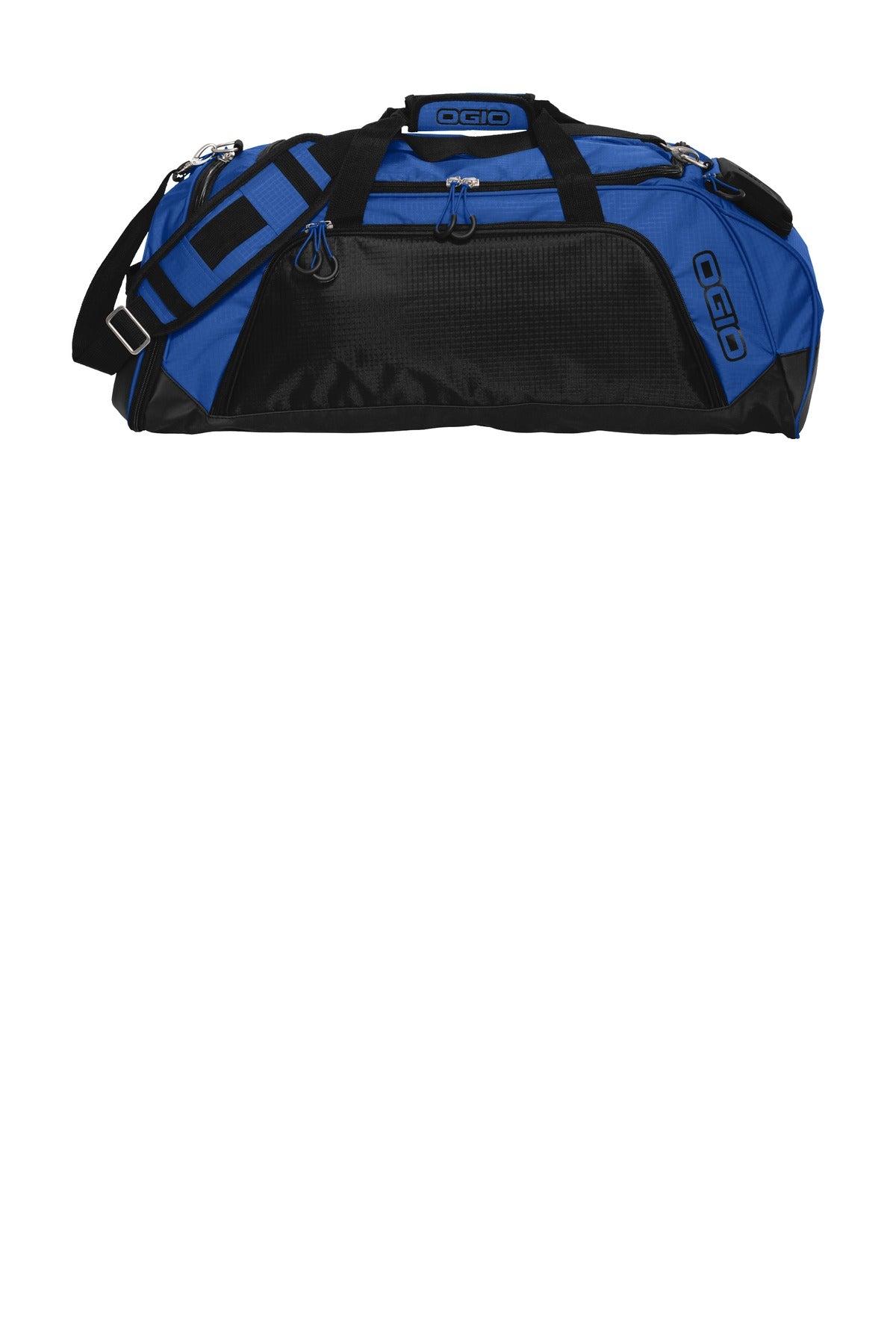 OGIO Transition Duffel - Electric Blue/ Black - front