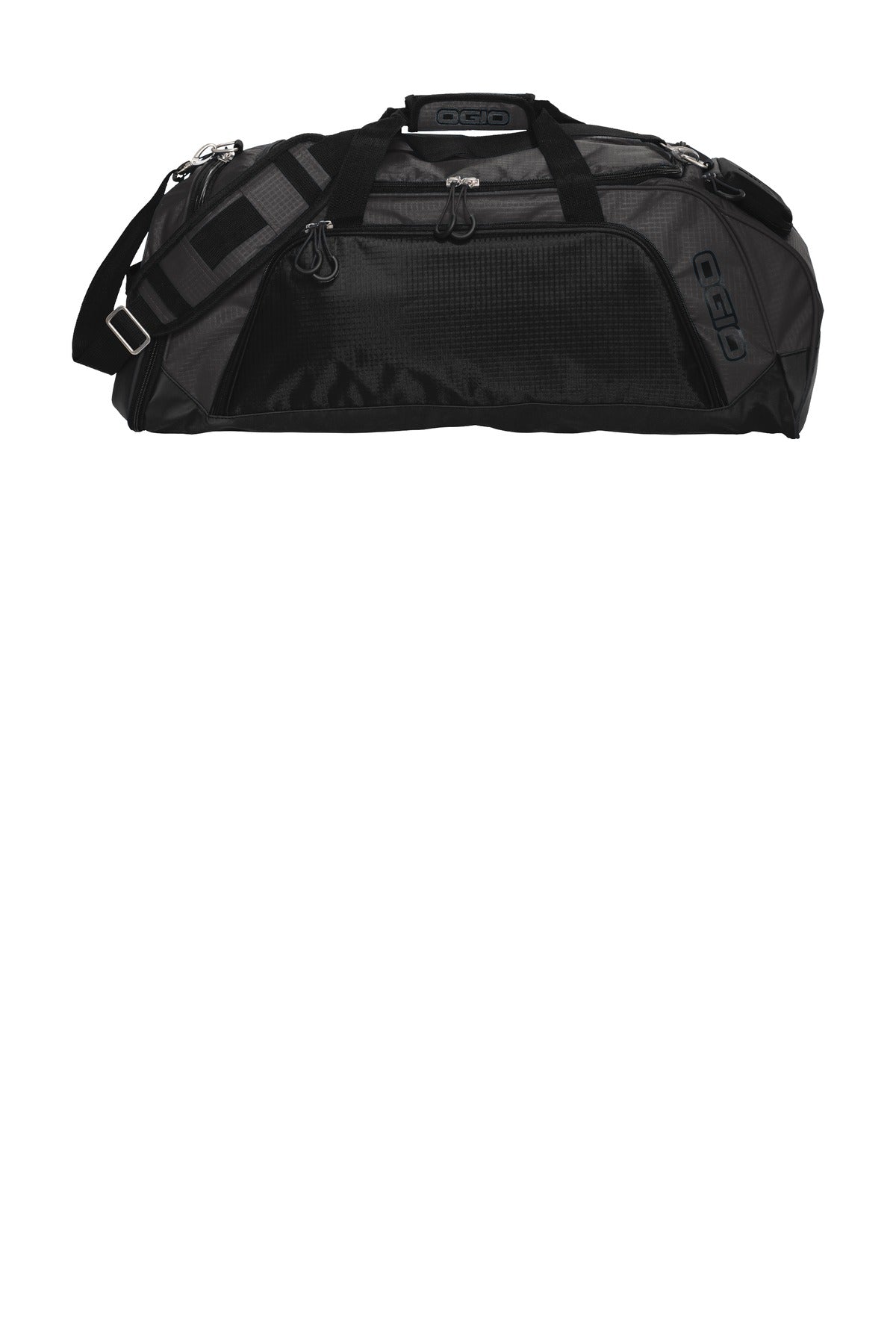 OGIO Transition Duffel - Gear Grey/ Black - front
