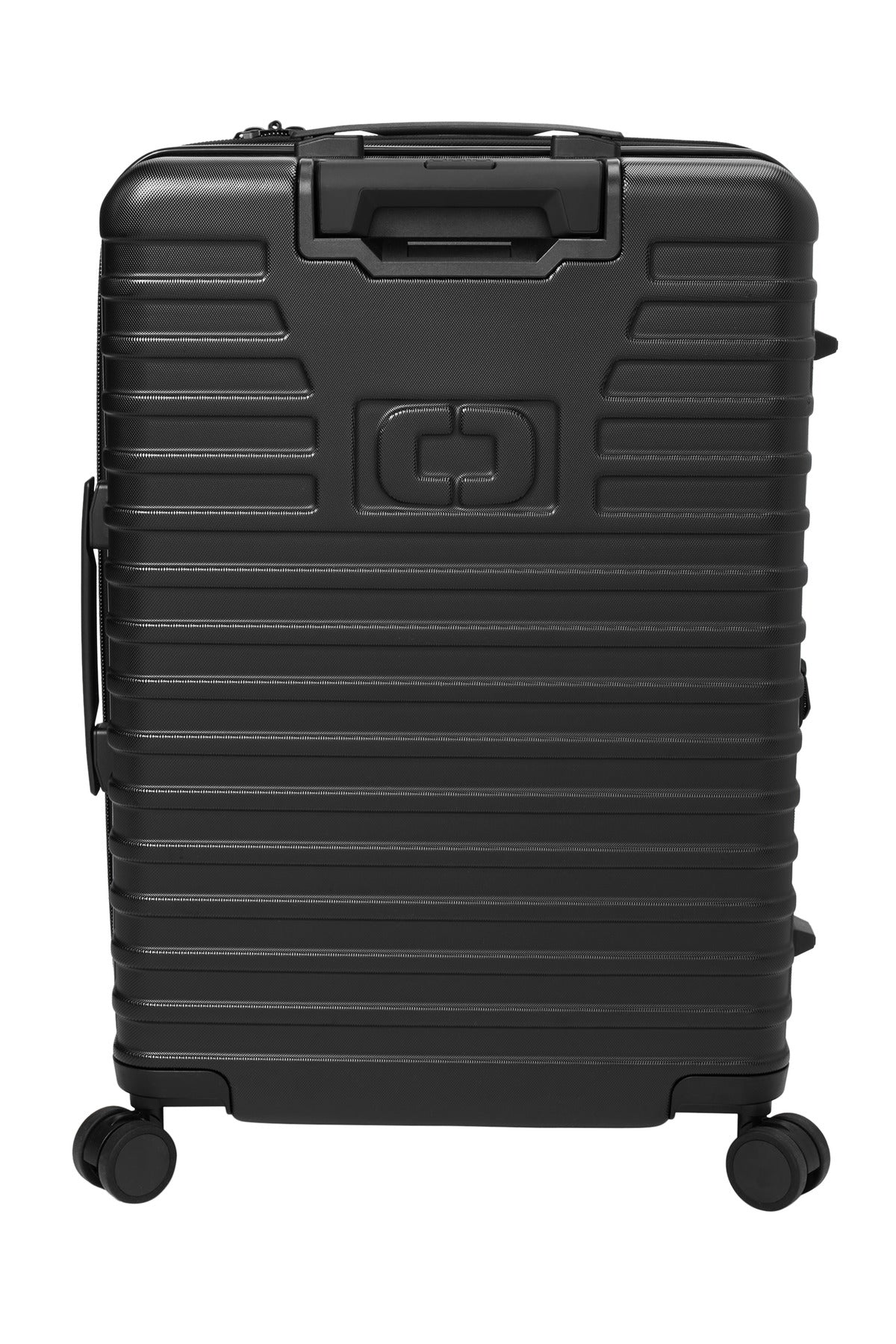OGIO Utilitarian Medium Checked Spinner - Blacktop - flat back