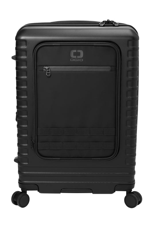 OGIO Utilitarian Medium Checked Spinner - Blacktop - front