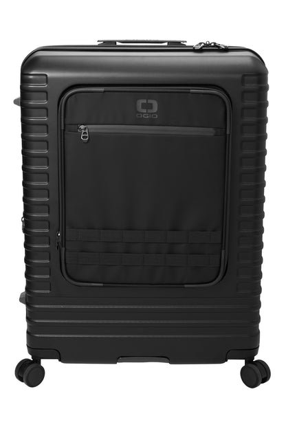 OGIO Utilitarian Large Checked Spinner - Blacktop - front