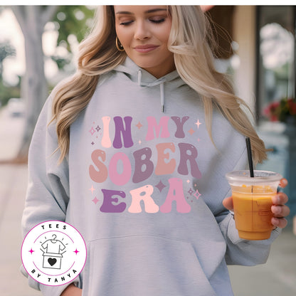 Colored or Black "In My Sober Era" Shirt