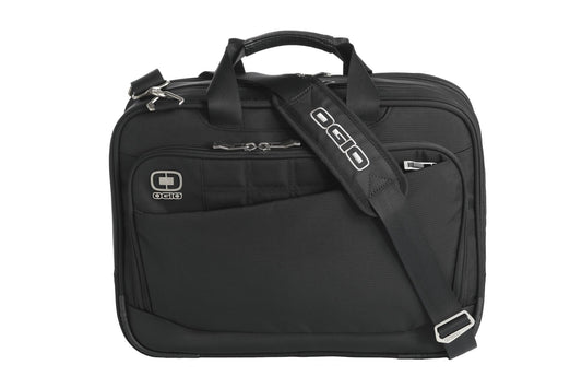 OGIO Element Messenger - Black - front