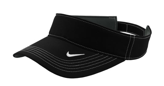 DISCONTINUED Nike Dri-FIT Swoosh Visor - Black - front