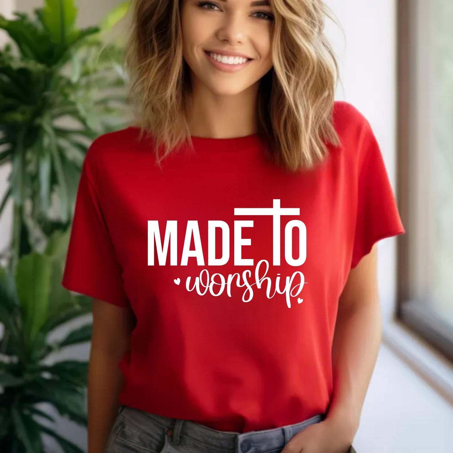 Made to Worship Christian Shirt