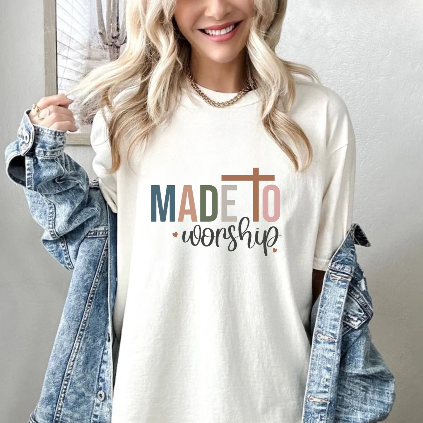 Made to Worship Christian Shirt