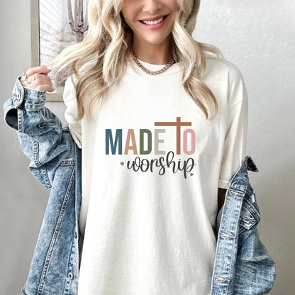 Made to Worship Christian Shirt