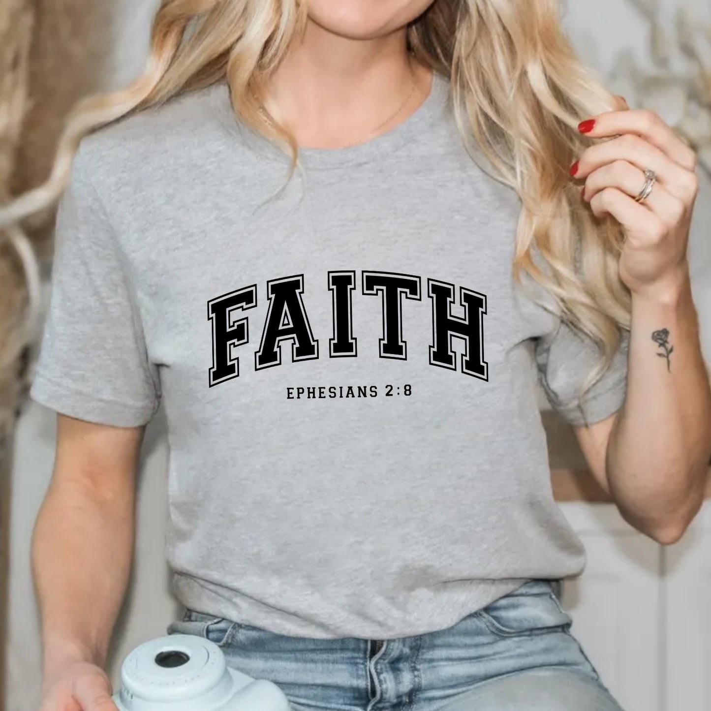 Faith Ephesians 2:8 Shirt