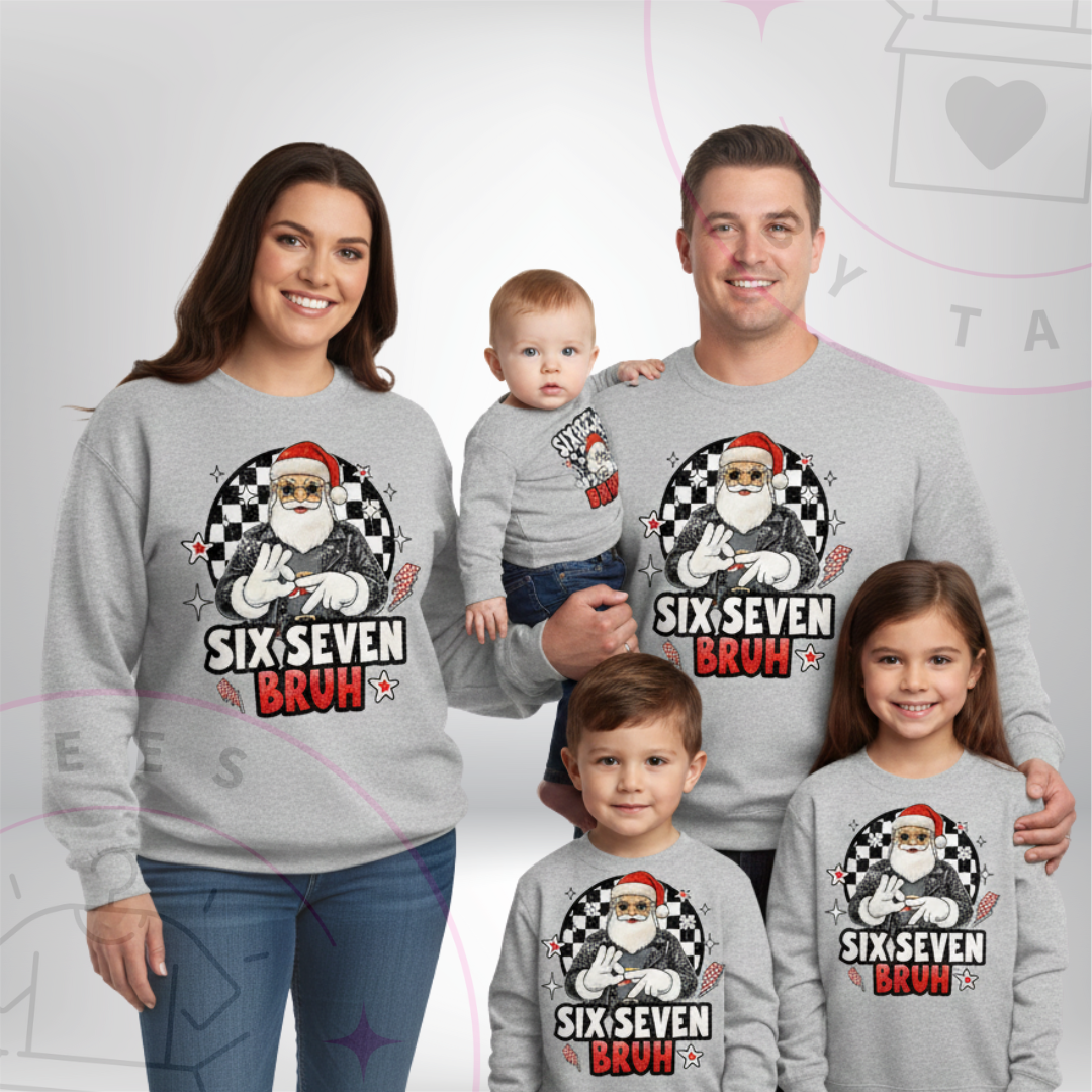 Six Seven Santa Bruh Shirt