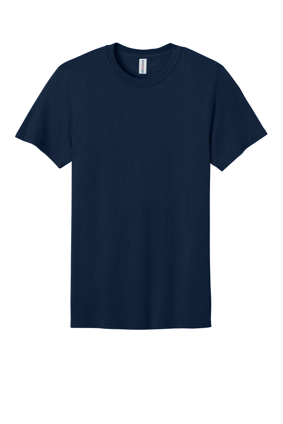 Jerzees Premium Blend Ring Spun T-Shirt - J.Navy - flat front