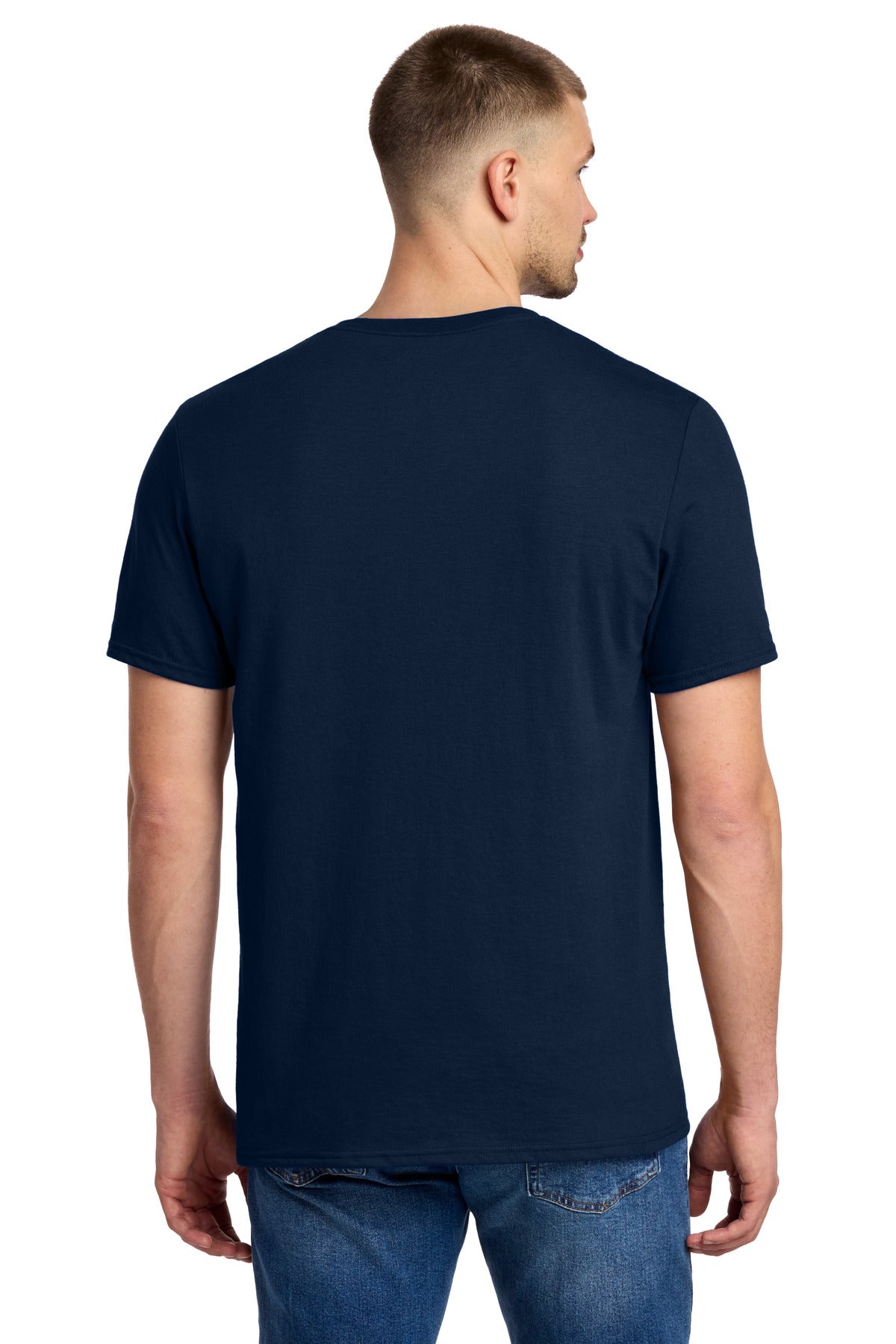 Jerzees Premium Blend Ring Spun T-Shirt - J.Navy - back