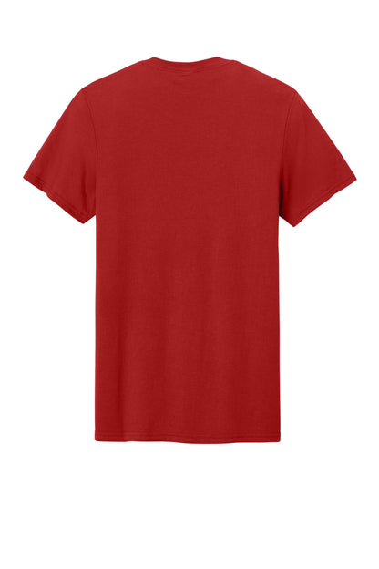Jerzees Premium Blend Ring Spun T-Shirt - True Red - flat back
