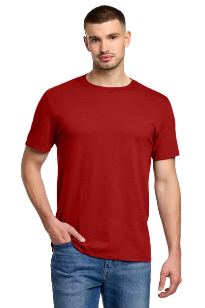 Jerzees Premium Blend Ring Spun T-Shirt - True Red - front