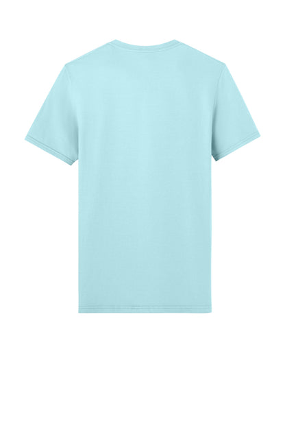 Jerzees Unisex Premium Combed Ring Spun Cotton Tee - Breezy Blue - flat back