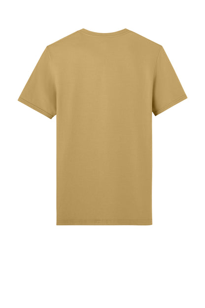 Jerzees Unisex Premium Combed Ring Spun Cotton Tee - Butterscotch - flat back