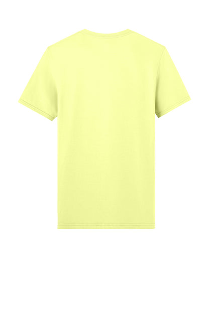 Jerzees Unisex Premium Combed Ring Spun Cotton Tee - Celery Juice - flat back